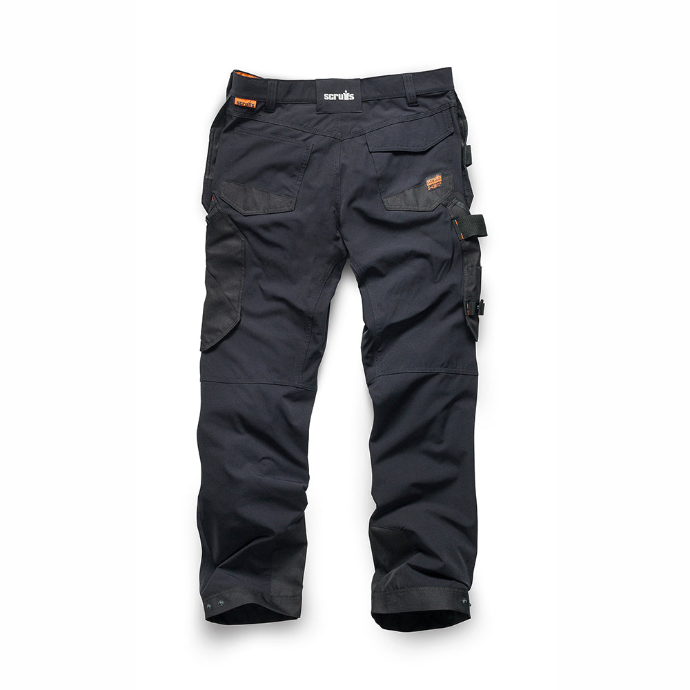 Scruffs - Pro Flex Plus werkbroek met holsterzakken, zwart-2