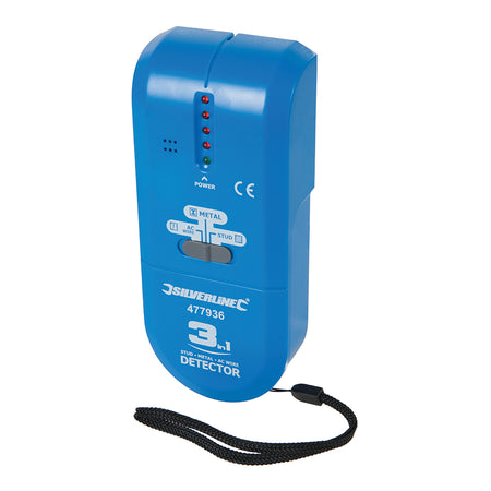 Silverline - 3-in-1 detector, compact