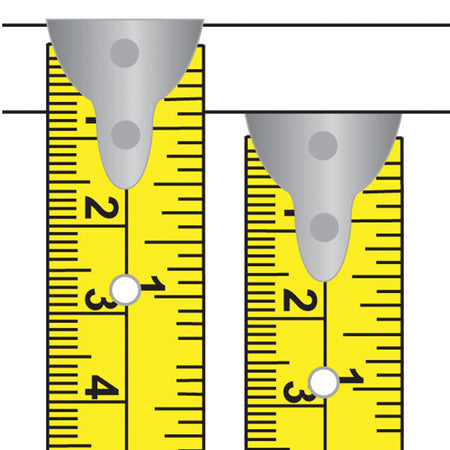 Silverline - Felgekleurde ergonomische rolmaat-6