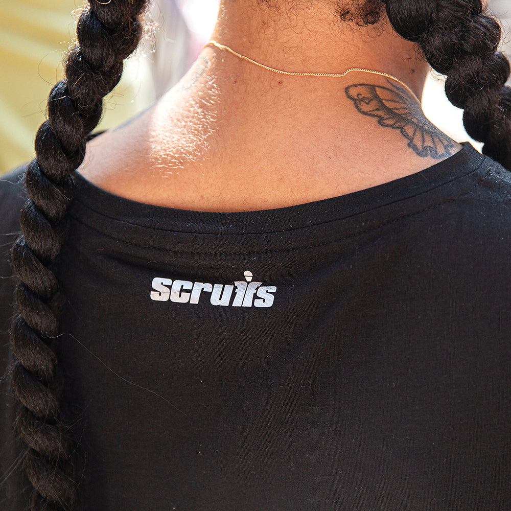 Scruffs - Trade T-shirt voor dames, zwart-3