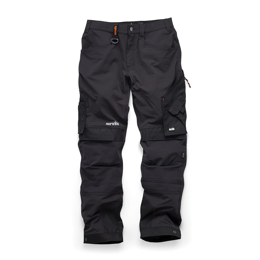 Scruffs - Pro Flex Plus werkbroek, zwart