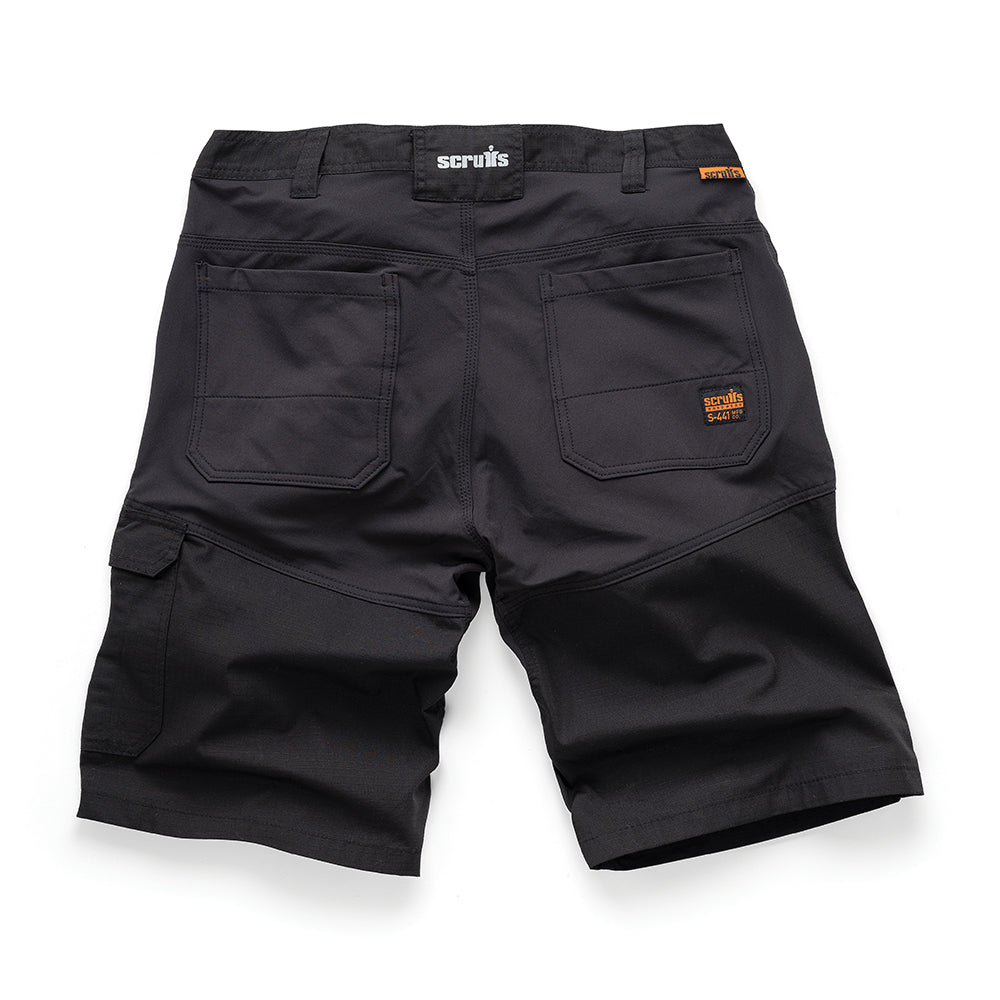 Scruffs - Trade Flex werkshorts, zwart-1