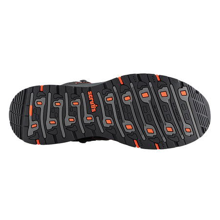 Scruffs - Glide veiligheidslaarzen, zwart/oranje-4