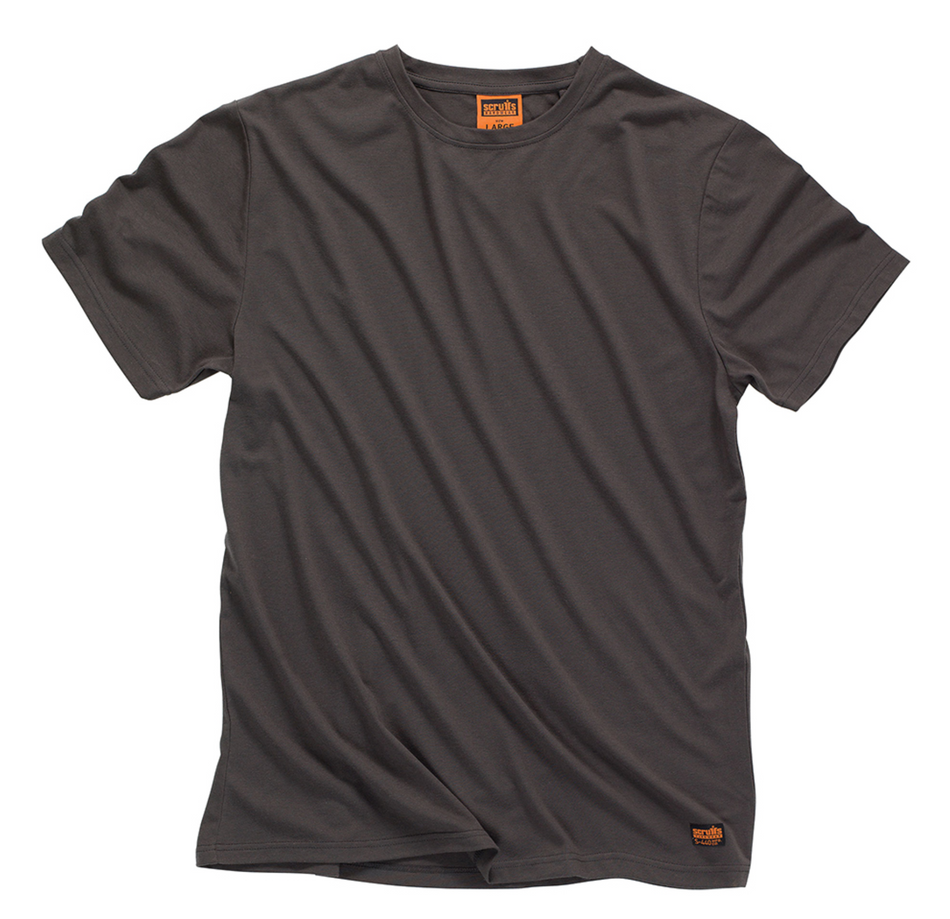 Scruffs - Worker T-Shirt, grafiet