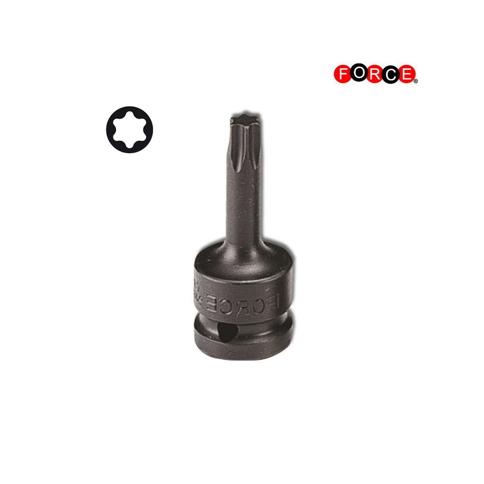 1/2" Imp. star socket bit T50 (one piece)