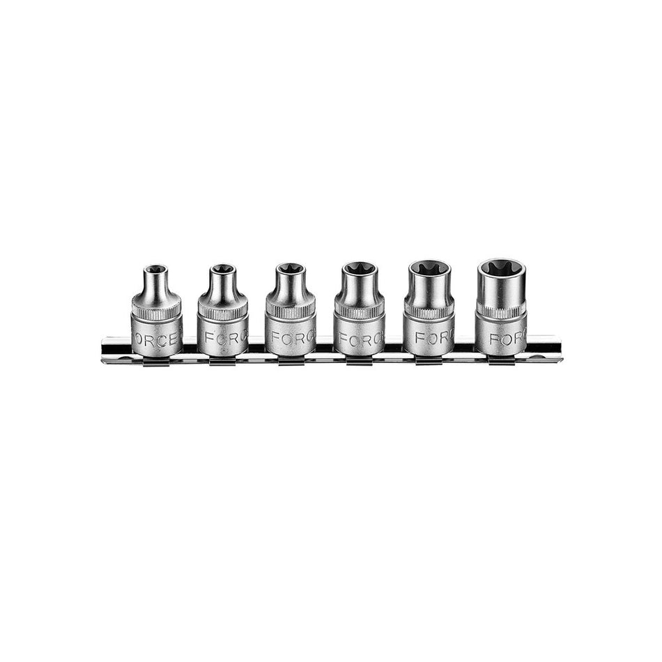 6pc 3/8" Star socket