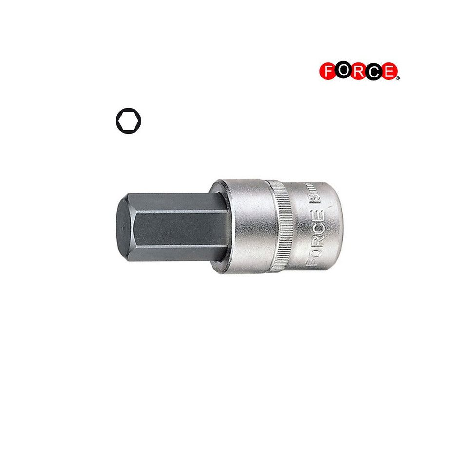 1/2" Hex socket bit 80mmL 6