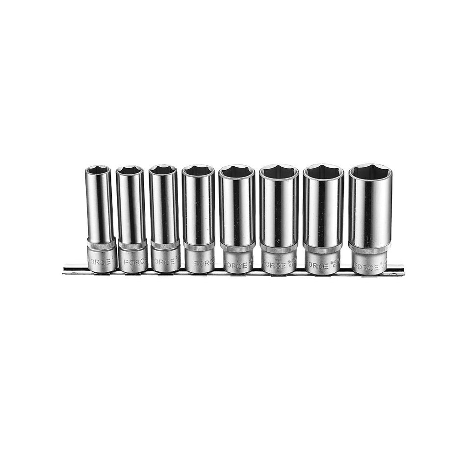 8pc 1/2" Deep socket