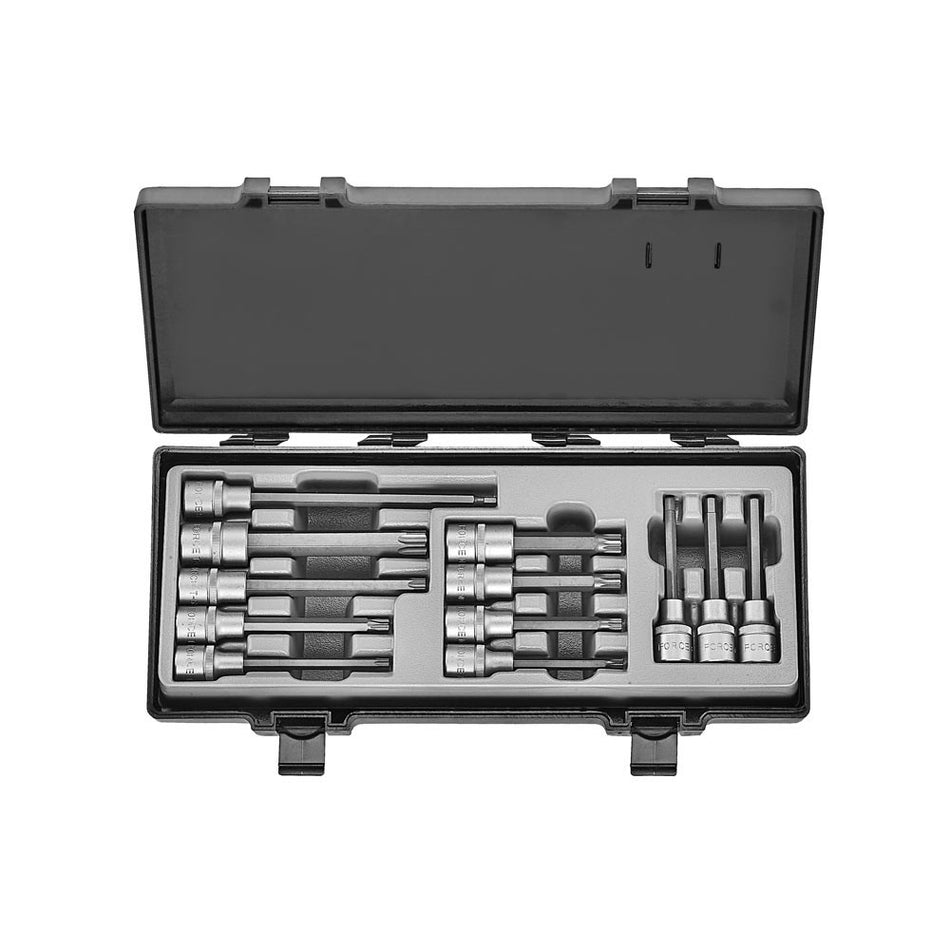 12pc 1/2" Socket bit set