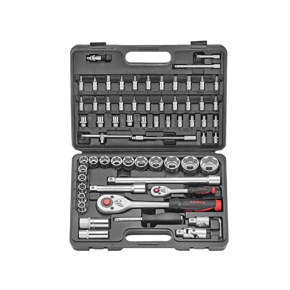 68pc Surface drive socket set