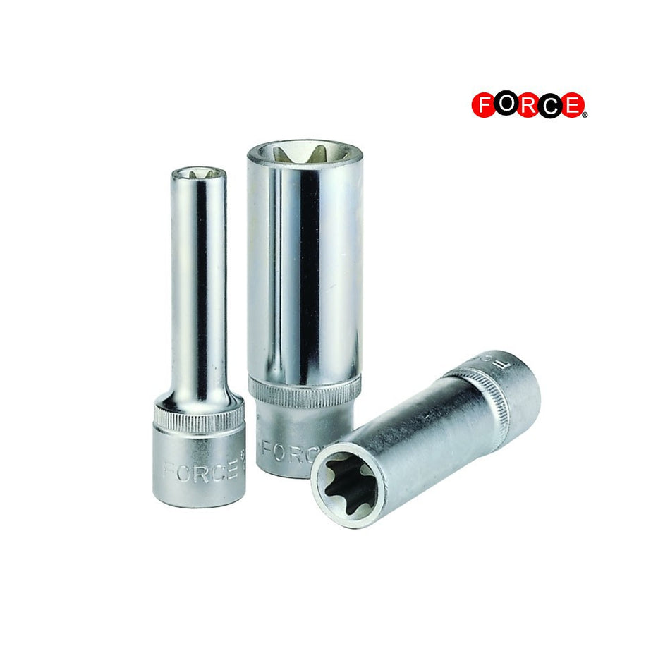 1/4" Star deep socket E12