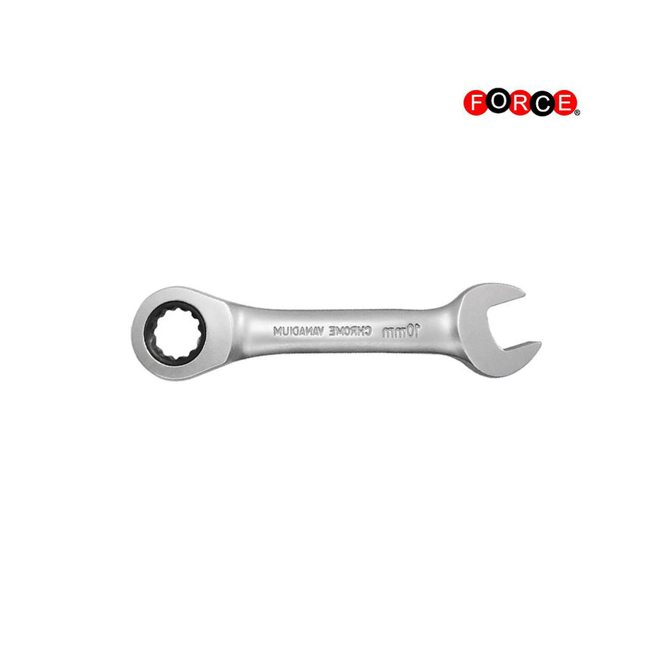 Stubby flat gear wrench 13