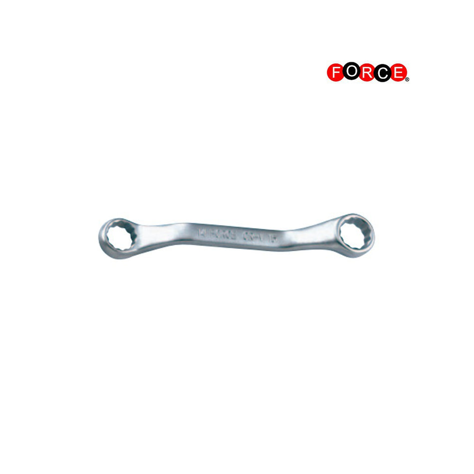 Midget 45° offset ring wrench 16x17