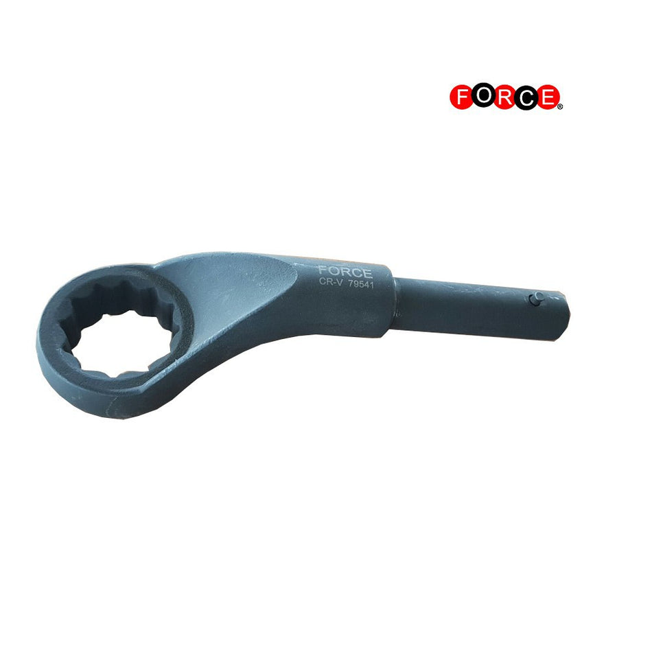 Single ended ring spanner, deep offset 38mm