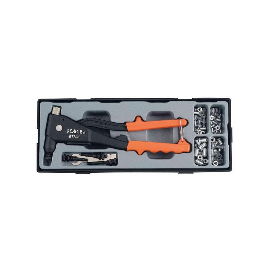 Blindklinkmoeren tangenset 86 delig