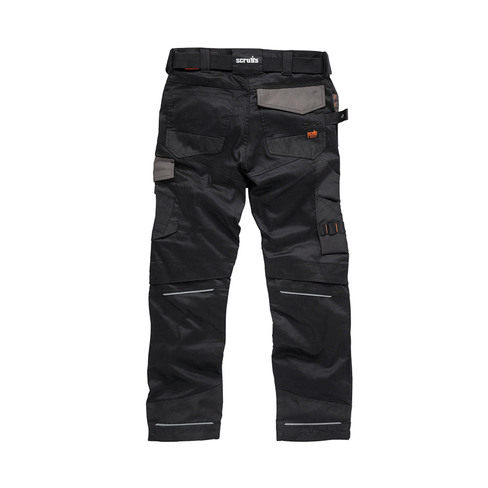 Scruffs - Pro Flex werkbroek met holsterzakken, zwart-2