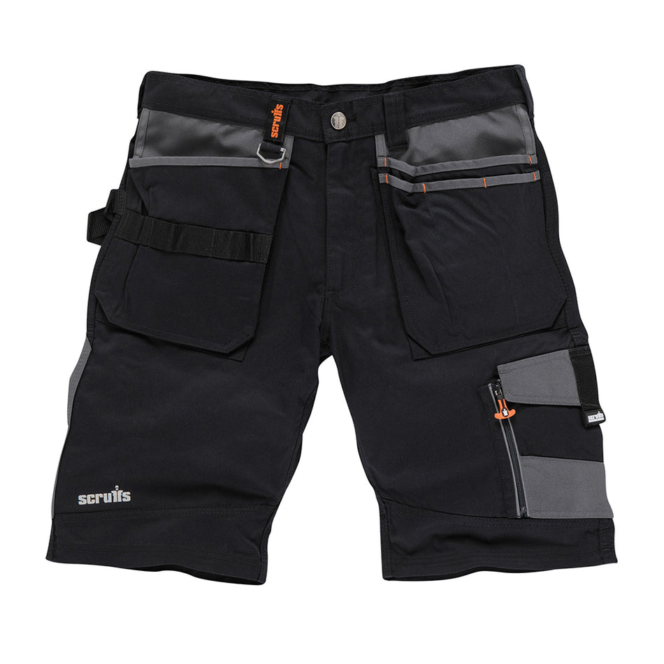 Scruffs - Trade Werkshort, zwart