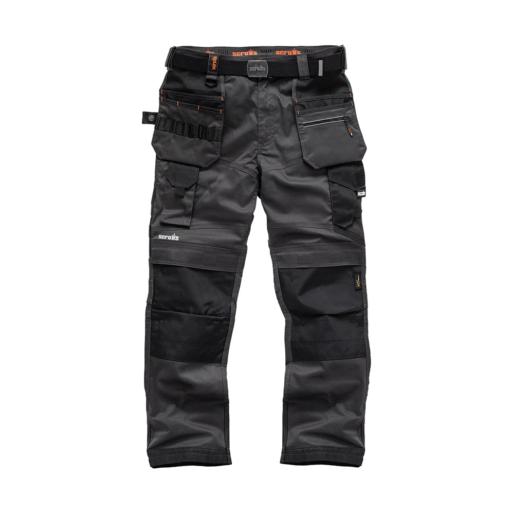 Scruffs - Pro Flex Plus werkbroek, grijs-0