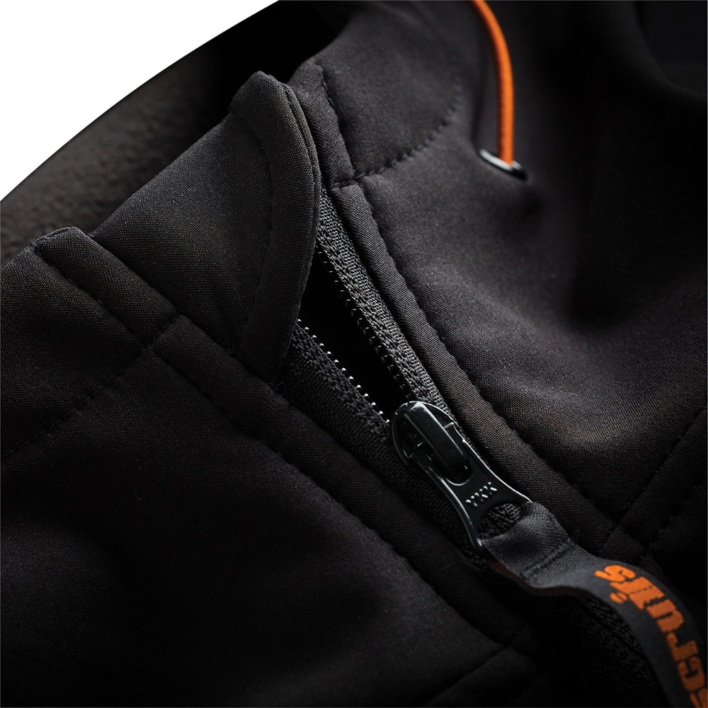 Scruffs - 'Worker' Softshell Werkjas, zwart-3