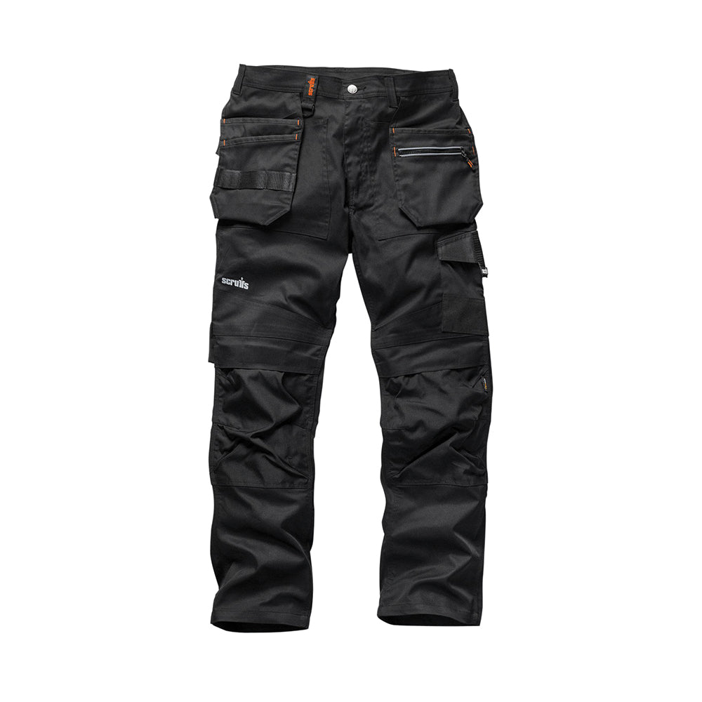 Scruffs - Trade Flex werkbroek, zwart