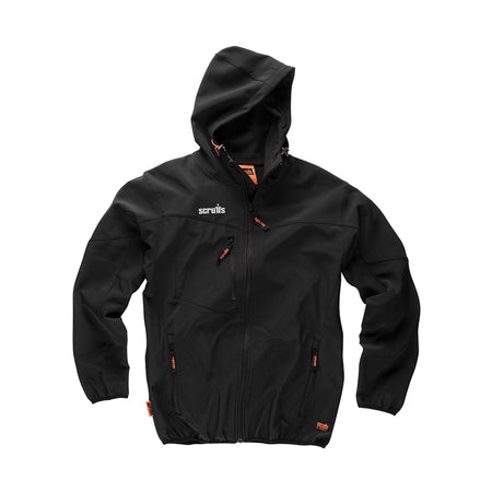 Scruffs - 'Worker' Softshell Werkjas, zwart-0