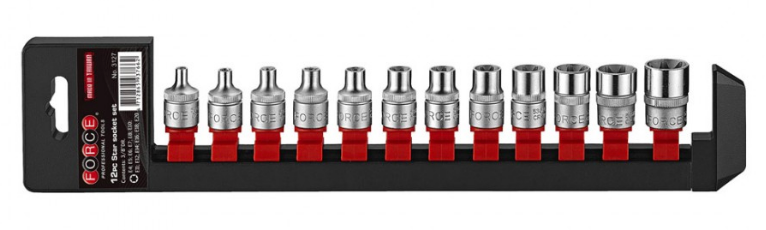 12pc 3/8"DR. Star socket set