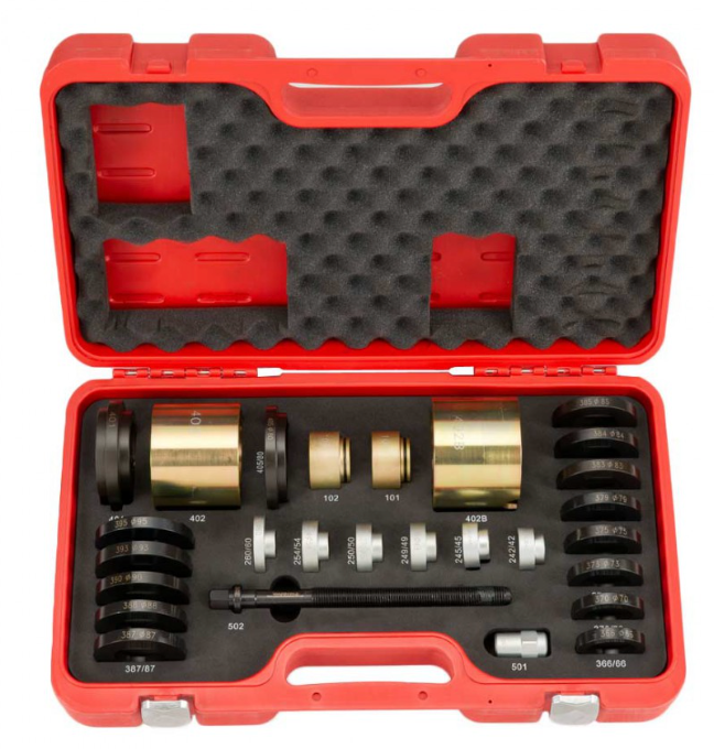 Professional wheel bearing tool set for BENZ