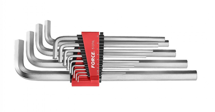 13pc Hex extra long key set (SAE)