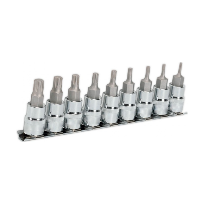 Torx Plus bit doppen TP10,TP15,TP20,TP25,TP27,TP30,TP40,TP45 & TP50 3/8 aansluiting