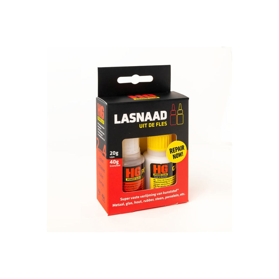 LASNAAD UIT DE FLES 20G+40G